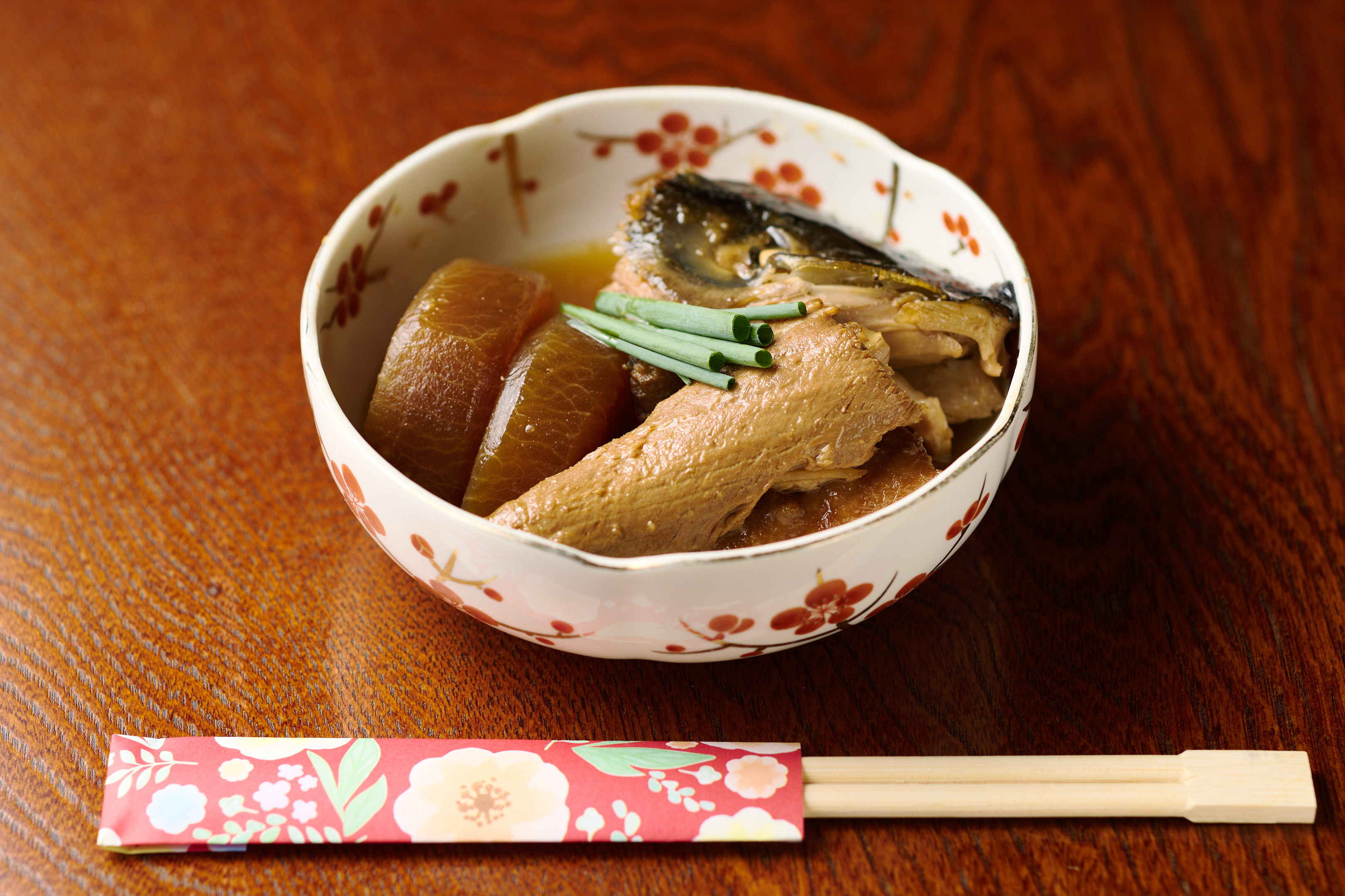 骨まで食べられる！出汁が染み染み【ぶり大根煮】